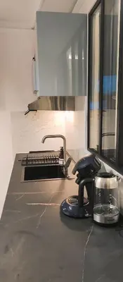 Cuisine ou kitchenette dans l'établissement Appartement -Paris Bastille LIGHT