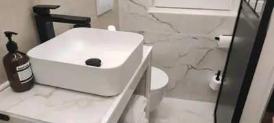 Salle de bains dans l'établissement Appartement -Paris Bastille LIGHT