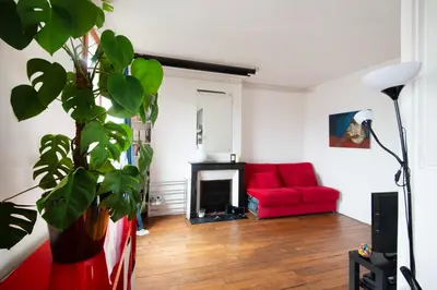 Plan de l'établissement Charmant Studio proche Le Marais et Bastille
