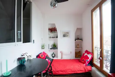 Plan de l'établissement Charmant Studio proche Le Marais et Bastille