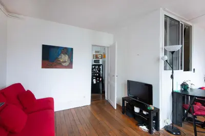 Plan de l'établissement Charmant Studio proche Le Marais et Bastille