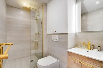Salle de bains dans l'établissement Superb apartment with AC - 1BR-2P - Arts et Métier