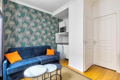 Coin salon dans l'établissement Bluestay 176 - Superbe Appartement à Paris