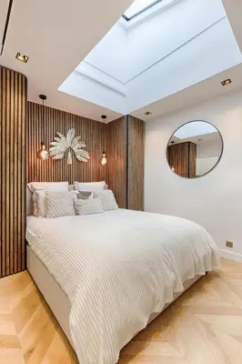 Un ou plusieurs lits dans un hébergement de l'établissement Charming Pied à Terre near Montmartre
