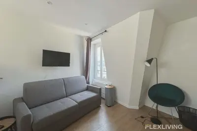 Télévision ou salle de divertissement dans l'établissement Flexliving - studio - Legendre