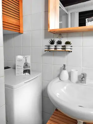 Plan de l'établissement Rustic Charm&Dreamhome 40m2 in the heart of Paris, near Pompidou and Notre-Dame, Subway 4,8,9 Honeymoon favourite
