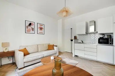 Cuisine ou kitchenette dans l'établissement Pick A Flat's Apartment in Bastille - Rue Mornay