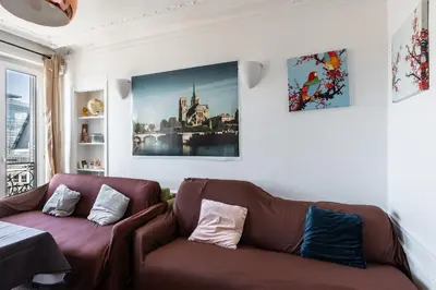 Plan de l'établissement Horizon des Fleurs - Paris 15 mn des Champs Élysée