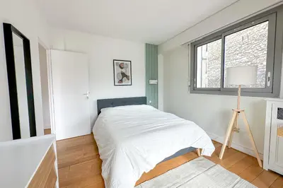 Un ou plusieurs lits dans un hébergement de l'établissement Flexliving - sublime flat - Ternes
