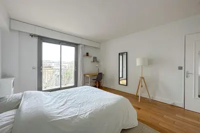 Un ou plusieurs lits dans un hébergement de l'établissement Flexliving - sublime flat - Ternes
