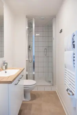 Salle de bains dans l'établissement Résidence Kley Clichy