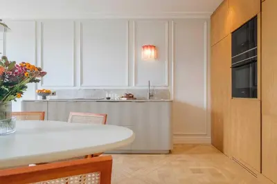 Cuisine ou kitchenette dans l'établissement Exceptional Duplex - AC-4BR-8P- close to Marais
