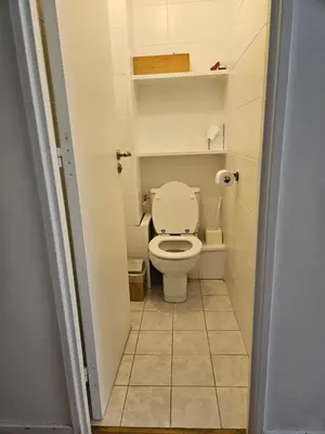 Salle de bains dans l'établissement Chambre - Vanves Porte de Versailles