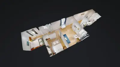 Plan de l'établissement Bluestay 196 - Charmant Appartement au Marais