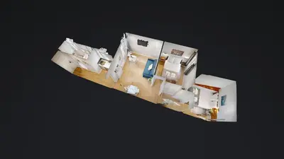 Plan de l'établissement Bluestay 196 - Charmant Appartement au Marais