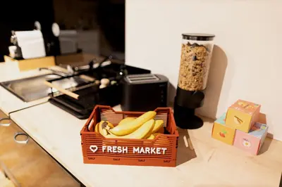 Nourriture dans l'appartement ou à proximité