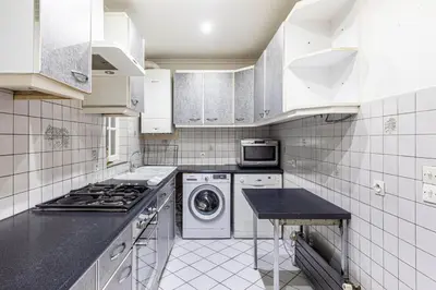 Cuisine ou kitchenette dans l'établissement GuestReady - Apt Lumineux près de la Gare de l'Est