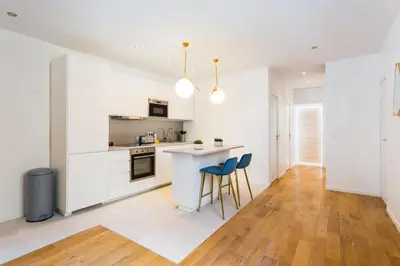 Cuisine ou kitchenette dans l'établissement Appartement10P#Full Equipped#BONNE NOUVELLE#BOURSE