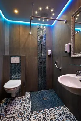 Salle de bains dans l'établissement Grand Hôtel Amelot