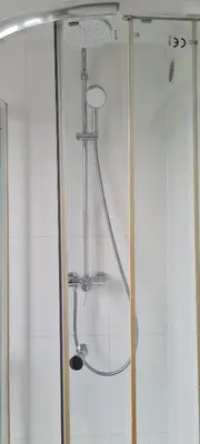Salle de bains dans l'établissement Superbe F1 aux portes de Paris