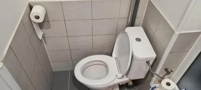 Salle de bains dans l'établissement Superbe F1 aux portes de Paris
