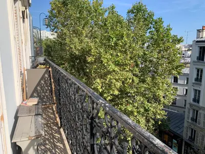 Plan de l'établissement Appart 54m2 quartier Jourdain 75020 etage 5 sans ascenseur