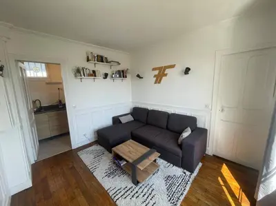 Plan de l'établissement Lovely 1BR appartment near Paris