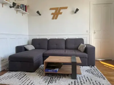 Plan de l'établissement Lovely 1BR appartment near Paris