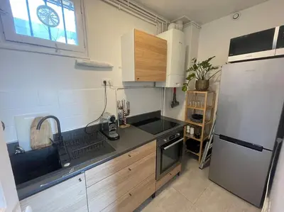 Plan de l'établissement Lovely 1BR appartment near Paris
