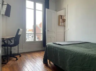Plan de l'établissement Lovely 1BR appartment near Paris