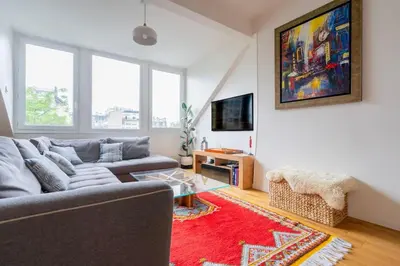 Plan de l'établissement Modern Loft with Terrace in Paris