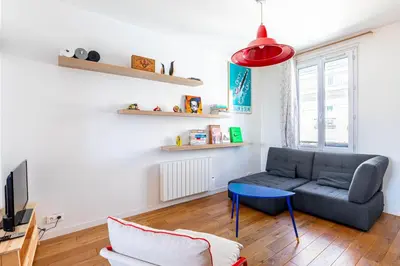 Coin salon dans l'établissement GuestReady - Séjour Idéal pour 4 Personnes