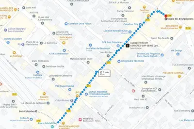 Plan de l'établissement Proche Paris - Le Moderne - 18MC