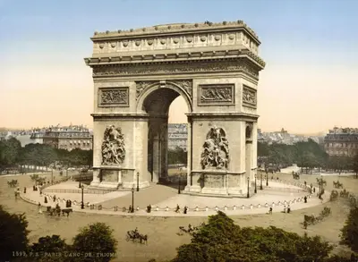 Plan de l'établissement Charming flat Arc de Triomphe