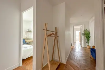 Un ou plusieurs lits dans un hébergement de l'établissement Flexliving - room - Septembre