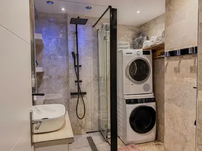 Salle de bains dans l'établissement Appartement convivial pour séjourner