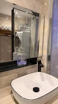 Salle de bains dans l'établissement Appartement convivial pour séjourner