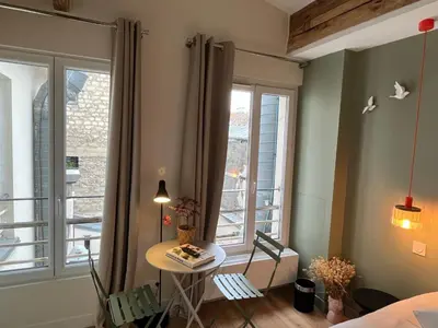 Coin salon dans l'établissement Saint Jacques Luxembourg