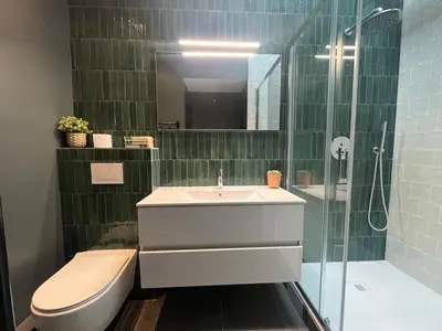Salle de bains dans l'établissement Saint Jacques Luxembourg