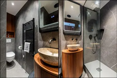 Salle de bains dans l'établissement 151 Suite luxueuse-Etienne Marcel-Châtelet-Paris 3