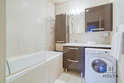 Salle de bains dans l'établissement Proche de Paris - La Populaire - 5MC
