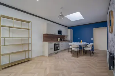 Cuisine ou kitchenette dans l'établissement Appartement au cœur du 11ème Quartier Oberkampf