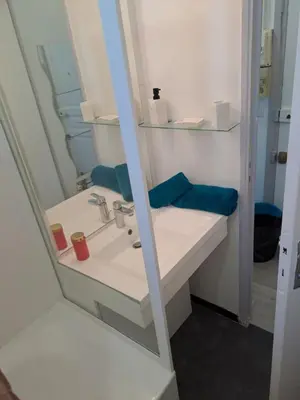 Salle de bains dans l'établissement 19eme studio