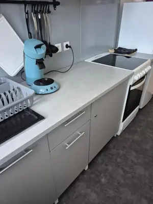 Cuisine ou kitchenette dans l'établissement 19eme studio