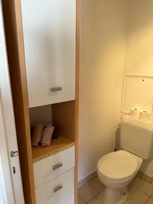 Salle de bains dans l'établissement appartement magnifique et confortable