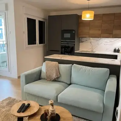 Modern apartment with terrace