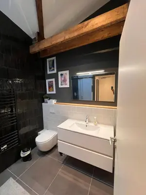 Salle de bains dans l'établissement Saint Jacques Disney
