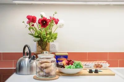 Nourriture dans l'appartement ou à proximité