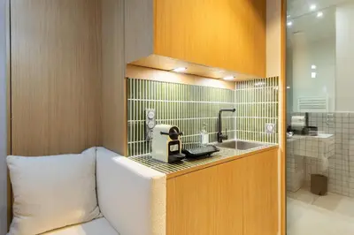 Salle de bains dans l'établissement Room Aboukir, Paris Centre