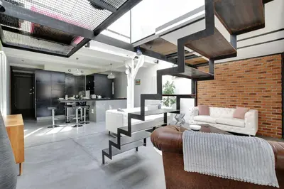 Coin salon dans l'établissement Somptuous Apartement Terrace-3BR-6PCenter of Paris